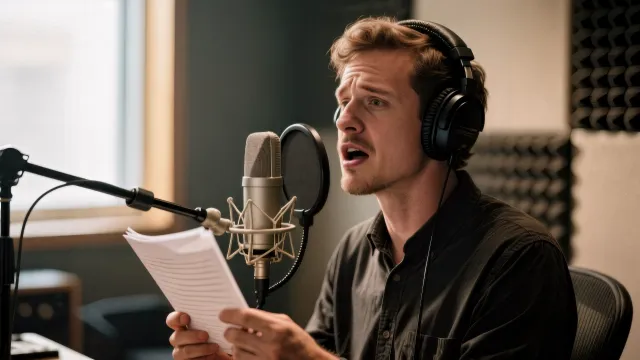 Актер озвучки как самозанятый