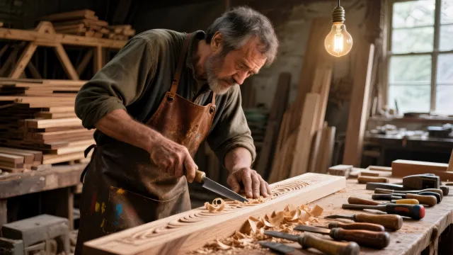 Плотник как самозанятый